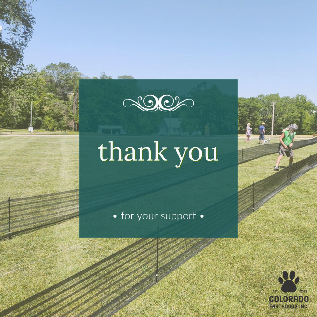 Thank you for your support